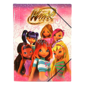 Winx Club Zakladače s gumičkou Ružová 370 x 271 x 7 mm