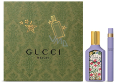 Gucci Flora Gorgeous Magnolia parfumovaná voda 50 ml + parfumovaná voda pre ženy 10 ml miniatúra, darčeková sada pre ženy