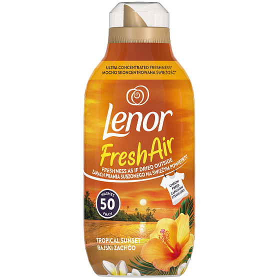 Lenor Fresh Air Tropical Sunset koncentrovaná aviváž, 50 dávek, 700 ml