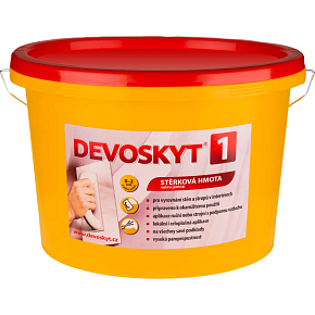 Devoskyt hrubost 1, stierková hmota do interiéru, 21 kg Devoskyt hrubost 1, stierková hmota do interiéru, 21 kg