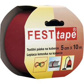Festtape Lemovka kobercová páska červená 50 mm × 10 m Festtape Lemovka kobercová páska červená 50 mm × 10 m