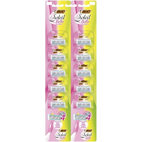 BIC Soleil Bella Colours dámska jednorazová holítka, závesná karta 10 ks BIC Soleil Bella Colours dámska jednorazová holítka, závesná karta 10 ks