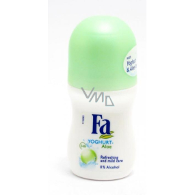 Fa Yoghurt Aloe Vera guličkový dezodorant roll-on pre ženy 50 ml