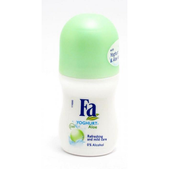 Fa Yoghurt Aloe Vera guličkový dezodorant roll-on pre ženy 50 ml