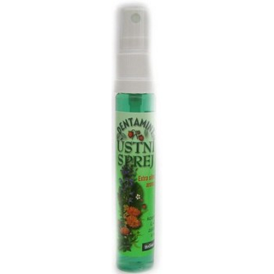 Bione Cosmetics Dentamint Mentol ústny sprej 27 ml