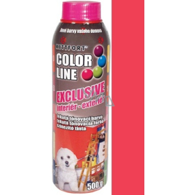 Kittfort Color Line Exclusive tekutá tónovacia farba 01 Jahodová 500 g