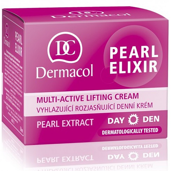 Dermacol Pearl Elixir vyhladzujúci rozjasňujúci denný krém 50 ml
