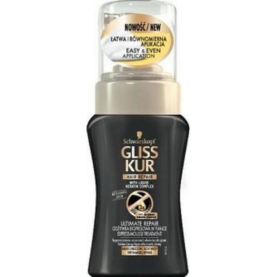 Gliss Kur Ultimate Repair regeneračná pena na vlasy 125 ml