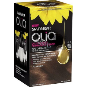 Garnier Olia farba na vlasy bez amoniaku 5.3 Zlatá hnedá