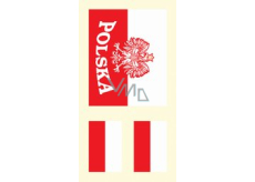 Arch Tetovacie obtlačky na tvár i telo Poľsko vlajka 2 motív