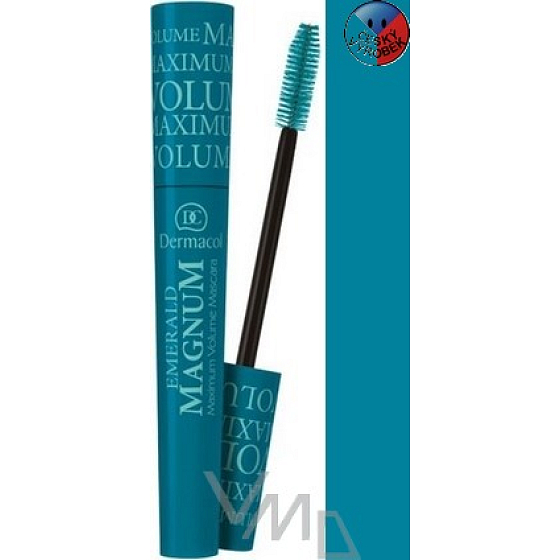 Dermacol Emerald Magnum riasenka odtieň smaragdovo zelená 7 ml