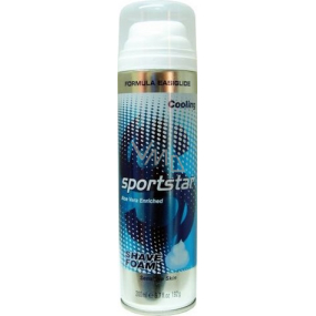 Sportstar Men Cooling pena na holenie pre citlivú pokožku 200 ml