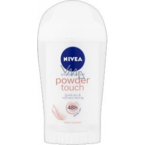 Nivea Powder Touch antiperspirant dezodorant stick pre ženy 40 g