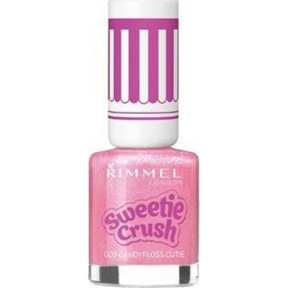 Rimmel London Sweetie Crush Nail Effect lak na nechty 009 Candyfloss Cutie 8 ml
