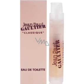 Jean Paul Gaultier Classique toaletná voda pre ženy 0,8 ml s rozprašovačom, fľaštička