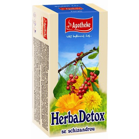 Apotheke HerbaDetox sa schizandry čaj 20 x 1,5 g