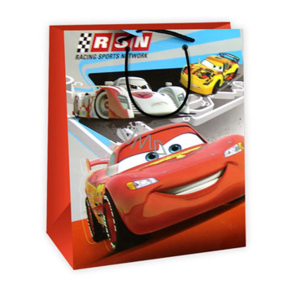 Ditipo Darčeková papierová taška 26,4 x 12 x 32,4 cm Disney Cars McQueen