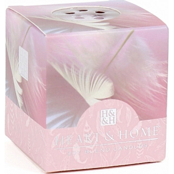 Heart & Home Dotyk anjela Sójová vonná sviečka bez obalu horí až 15 hodín 53 g