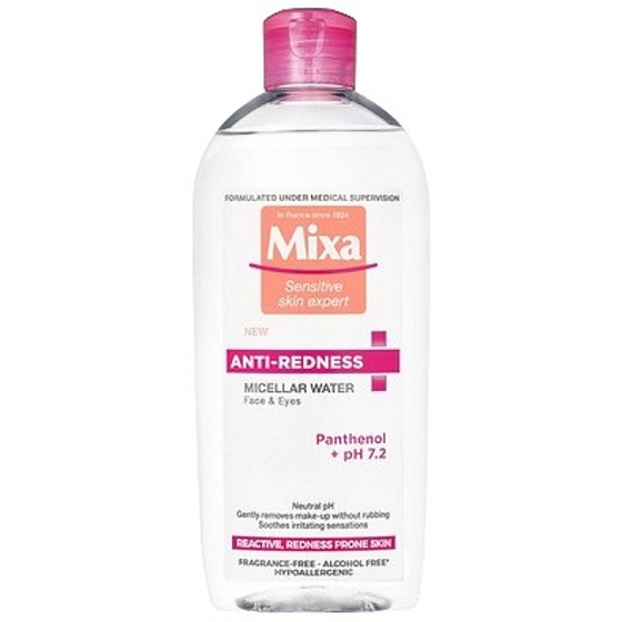 Mixa Anti-Irritations micelárna voda proti podráždeniu 400 ml