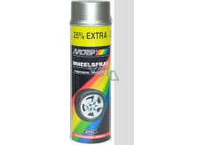 Motip Wheel Sprej 04007C strieborný akrylový lak na disky kolies 500 ml