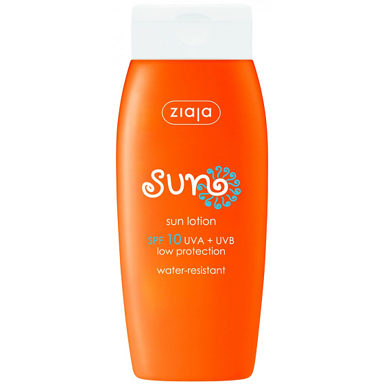 Ziaja Sun SPF 10 vodeodolné mlieko na opaľovanie 150 ml