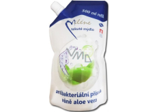 Miléne Aloe Vera antibakteriálne tekuté mydlo náhradná náplň 500 ml