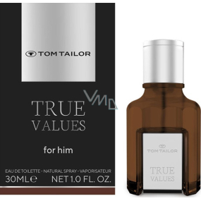 Tom Tailor True Values for Him toaletná voda 30 ml