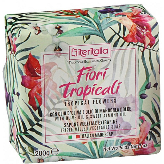 My Iteritalia Fiori Tropicali Talianske toaletné mydlo 200 g
