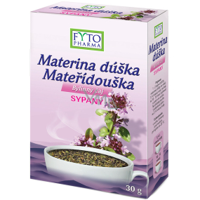 Phytopharma Materina dúška sypaný bylinný čaj pre normálnu funkciu dýchacieho a tráviaceho systému 30 g
