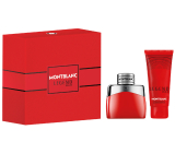 Montblanc Legend Red parfumovaná voda 50 ml + sprchový gél 100 ml, darčeková súprava pre mužov