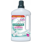 Sanytol Aloe Vera a kvety bavlny Dezinfekčný prostriedok na bielu a farebnú bielizeň a práčky 1 l