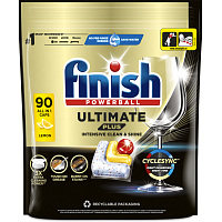 Finish tablety do umývačky Ultimate Plus All in 1 Citrón, 90 ks