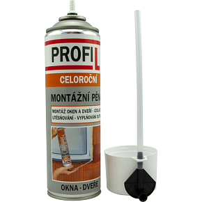 Profil montážna pena, trubičková, 500 ml