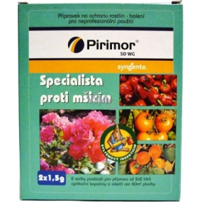Pirimor 50WG insekticíd proti voškám 2 x 1,5 g