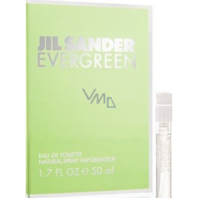Jil Sander Evergreen toaletná voda pre ženy 1,2 ml s rozprašovačom, vialka