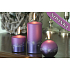 Lima Trblietanie hviezdy sviečka violet gule priemer 80 mm 1 kus