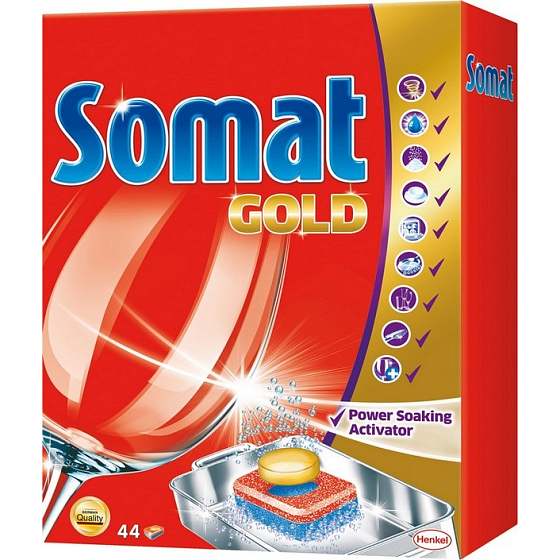 Somat Gold tablety do umývačky riadu 44 kusov