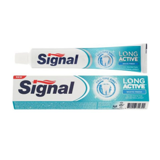Signal Long Active White Fresh bieliaca zubná pasta 75 ml