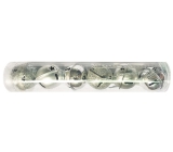 Rolničky strieborné v krabičke 3 cm, 6 kusov