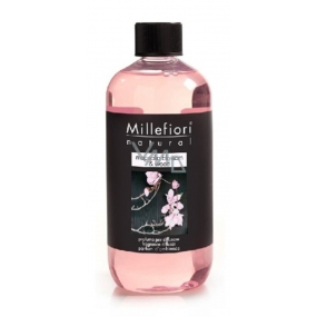 Millefiori Milano Natural Magnolia Blossom & Wood - Kvety magnólie a Drevo Náplň difuzéra pre vonné steblá 250 ml