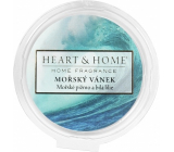 Heart & Home Morský vánok Sójový prírodný voňavý vosk 26 g