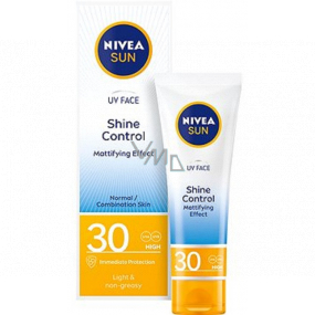 Nivea Sun Shine Control OF 30 zmatňujúci pleťový krém na opaľovanie 50 ml