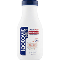 Lactovit Men Lactourea Regeneračný 3 v 1 sprchový gél, 300 ml