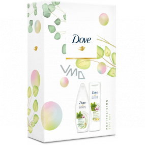 Dove Nourishing Secrets Awakening Ritual Matcha Tea & Sakura - Zelený čaj a čerešňový kvet osviežujúci sprchový gél 250 ml + telové mlieko 250 ml, kozmetická sada