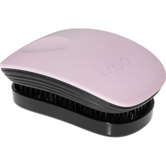 Ikoo Pocket Paradise vreckové kefa na vlasy podľa čínskej medicíny Cotton Candy Black