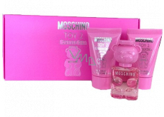 Moschino Toy 2 Bubble Gum toaletná voda pre ženy 5 ml + sprchový gél 25 ml + telové mlieko 25 ml, darčeková sada pre ženy