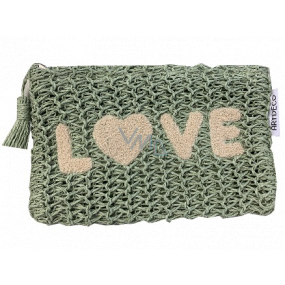 Artdeco LOVE zelená kozmetická taštička 23 x 15 cm