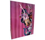 Nekupto Darčeková papierová taška 23 x 17,5 x 10 cm Ružová Minnie Mouse