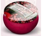 Heart & Home Brusnicová mamička Sójová sviečka v plechovke horí až 30 hodín 125 g