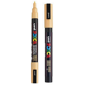 Posca Univerzálny akrylový popisovač 0,9 - 1,3 mm Svetlo oranžový PC-3M